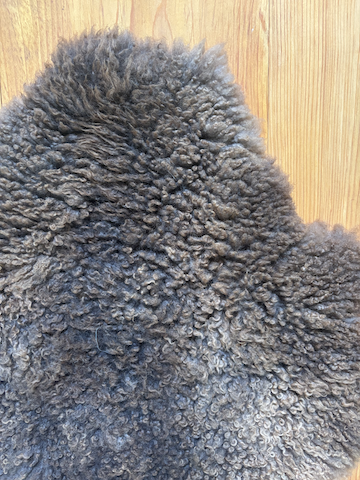 Natural Brown Sheepskin 072417