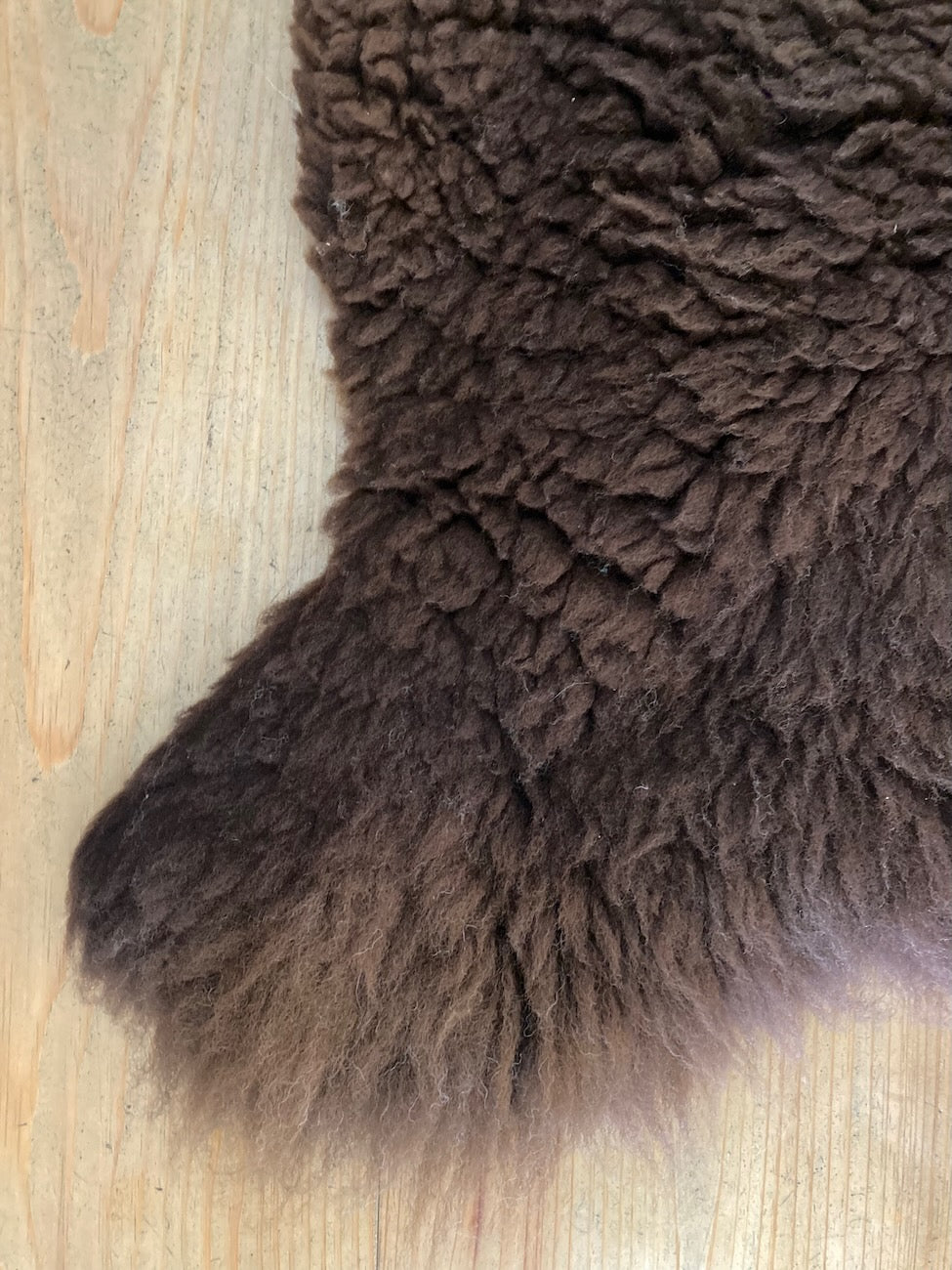 Washable Brown Sheepskin 3374