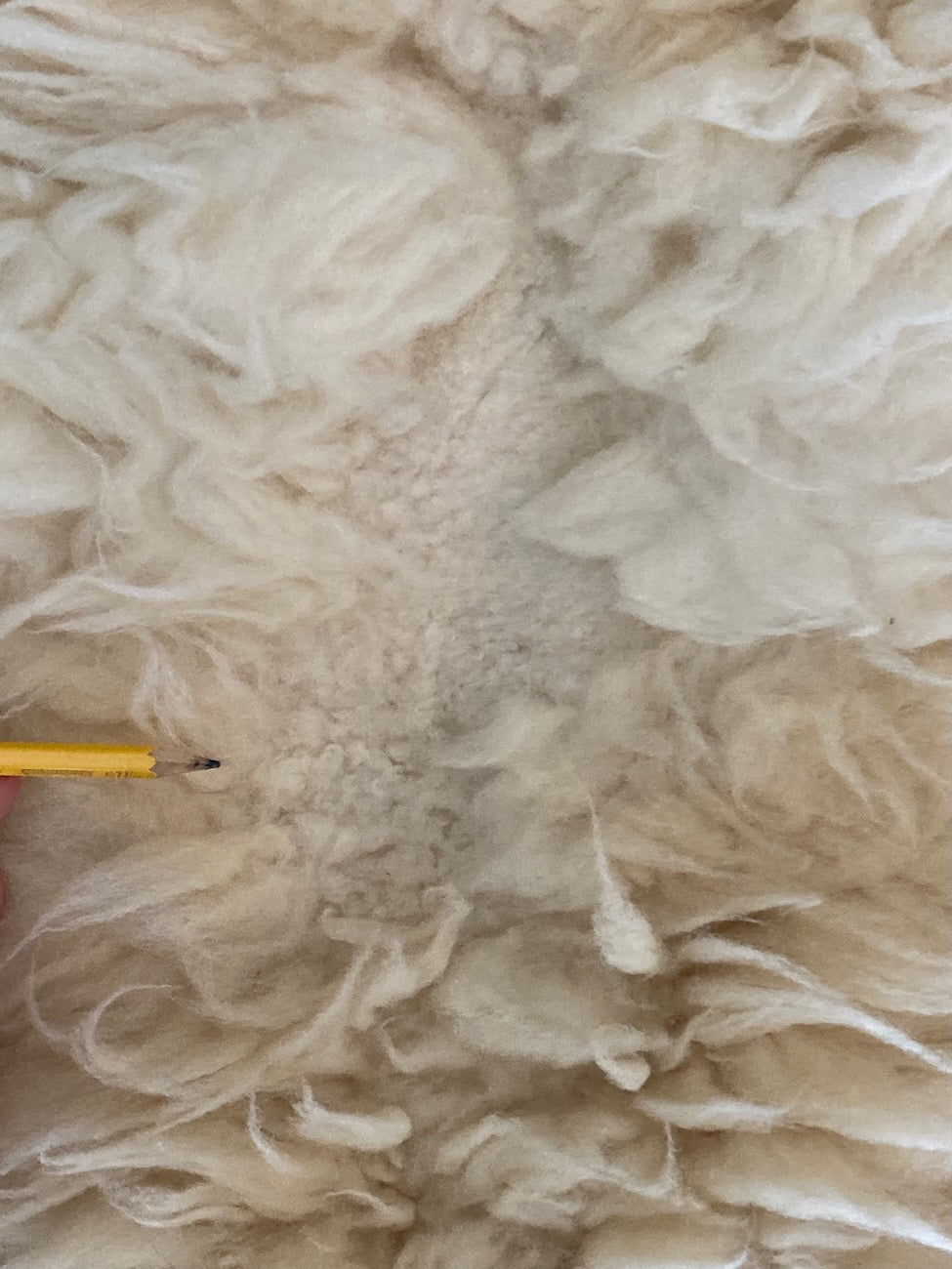 Washable White Sheepskin 943
