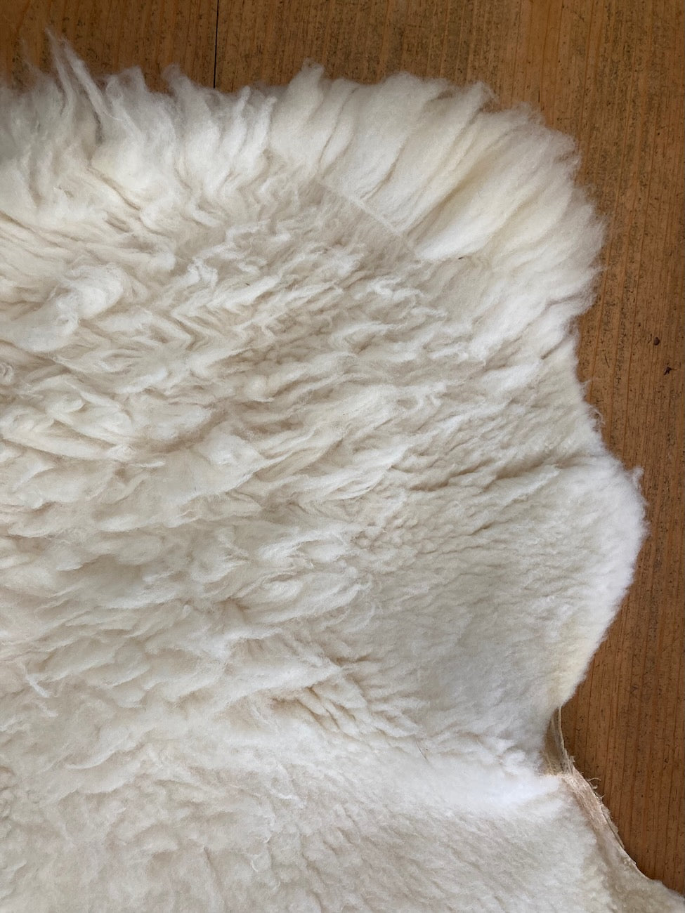Washable White Sheepskin 313D