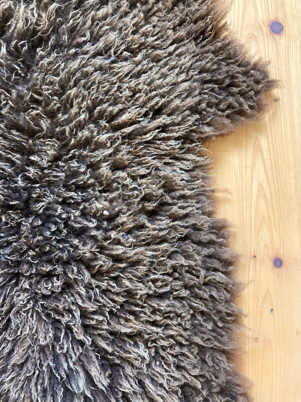 Natural Brown Sheepskin 82315