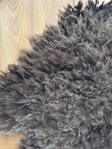 Natural Brown Sheepskin 1225B