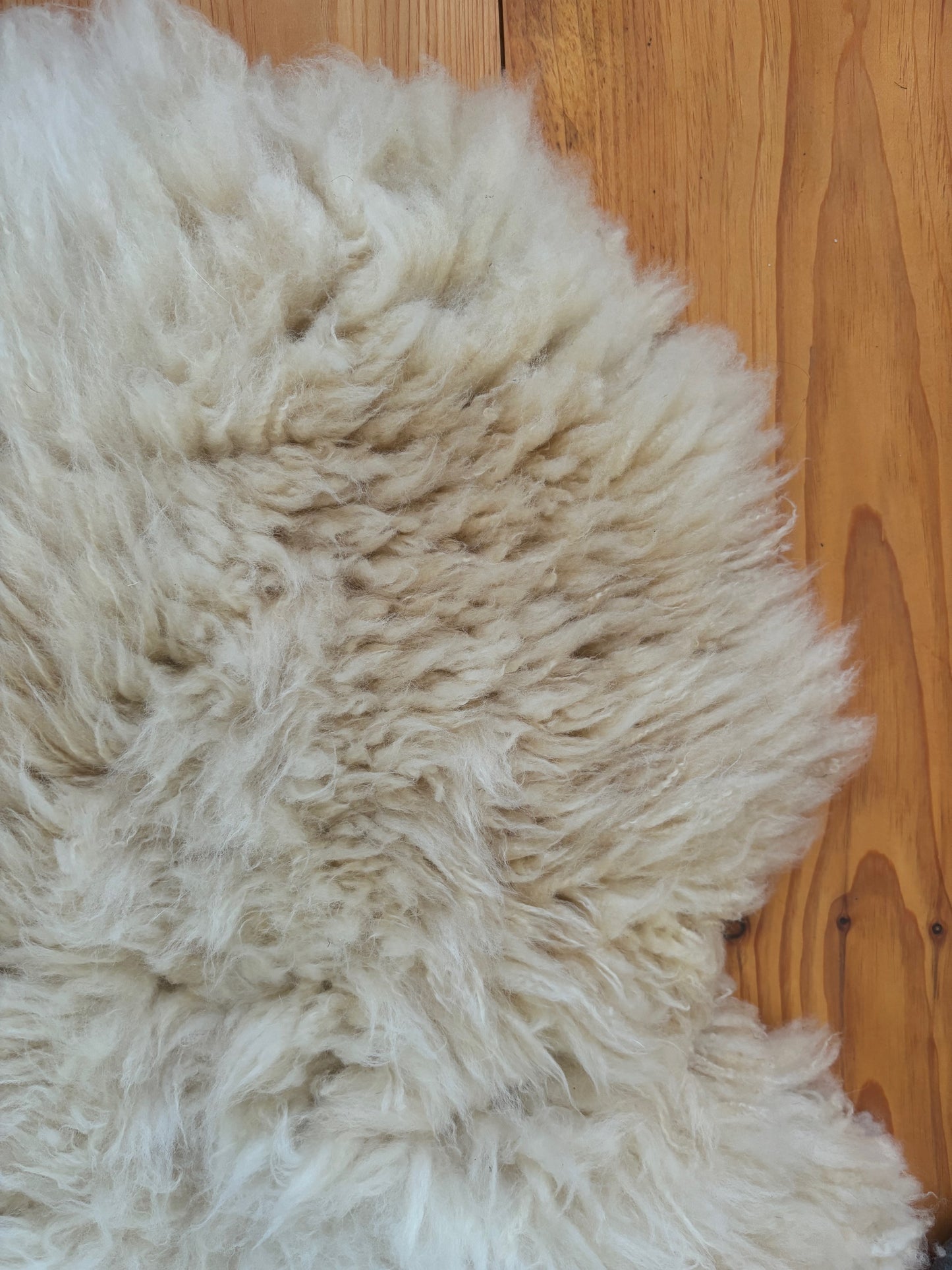 Natural White Sheepskin 125C