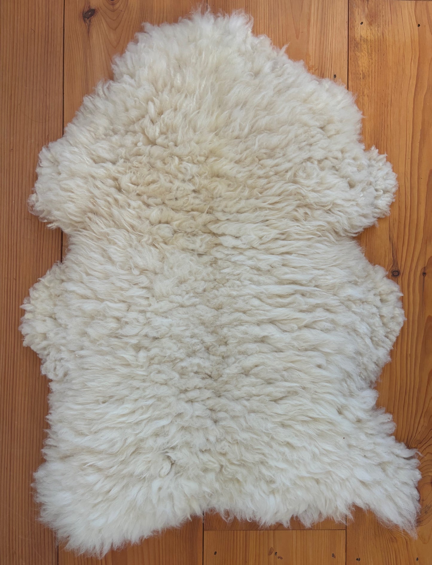 Natural White Sheepskin 125D