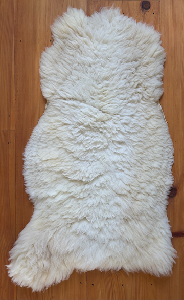 Washable White Sheepskin 551F