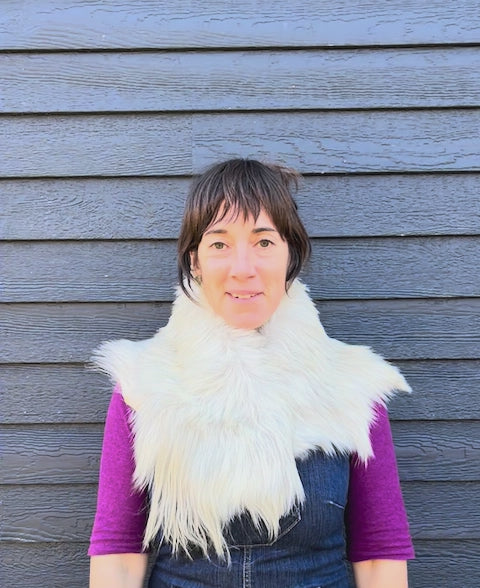 Cashmere Collar Alabaster